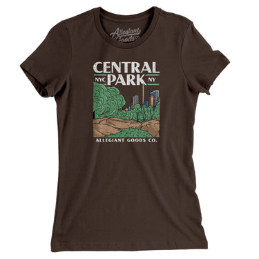 Central Park Women's T-Shirt-Allegiant Goods Co. Vintage Sports Apparel