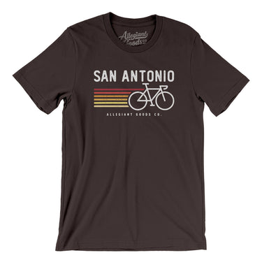 San Antonio Cycling Men/Unisex T-Shirt-Allegiant Goods Co. Vintage Sports Apparel