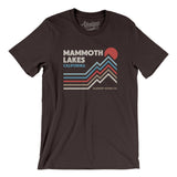Mammoth Lakes California Men/Unisex T-Shirt-Brown-Allegiant Goods Co. Vintage Sports Apparel