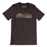 Borrego Springs Mountain Sunset Men/Unisex T-Shirt-Brown-Allegiant Goods Co. Vintage Sports Apparel