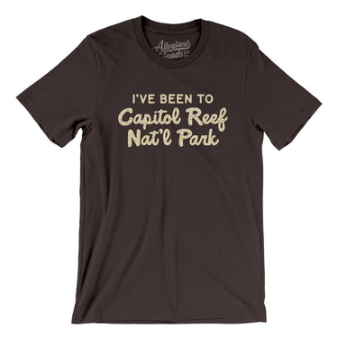 I've Been To Capitol Reef National Park Men/Unisex T-Shirt-Allegiant Goods Co. Vintage Sports Apparel