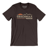 Coachella Mountain Sunset Men/Unisex T-Shirt-Brown-Allegiant Goods Co. Vintage Sports Apparel