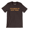 I've Been To New York Men/Unisex T-Shirt-Brown-Allegiant Goods Co. Vintage Sports Apparel