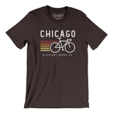 Chicago Cycling Men/Unisex T-Shirt-Allegiant Goods Co. Vintage Sports Apparel