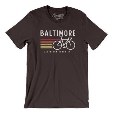 Baltimore Cycling Men/Unisex T-Shirt-Allegiant Goods Co. Vintage Sports Apparel