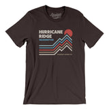Hurricane Ridge Washington Men/Unisex T-Shirt-Brown-Allegiant Goods Co. Vintage Sports Apparel