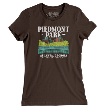 Piedmont Park Women's T-Shirt-Allegiant Goods Co. Vintage Sports Apparel