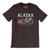 Alaska Cycling Men/Unisex T-Shirt-Brown-Allegiant Goods Co. Vintage Sports Apparel