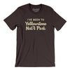 I've Been To Yellowstone National Park Men/Unisex T-Shirt-Brown-Allegiant Goods Co. Vintage Sports Apparel