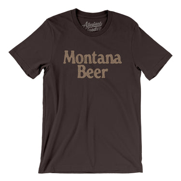 Montana Beer Men/Unisex T-Shirt-Allegiant Goods Co. Vintage Sports Apparel