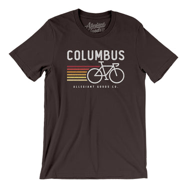 Columbus Cycling Men/Unisex T-Shirt-Allegiant Goods Co. Vintage Sports Apparel
