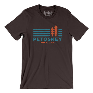 Petoskey Michigan in Brown Color