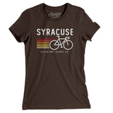 Syracuse Cycling Women's T-Shirt-Allegiant Goods Co. Vintage Sports Apparel