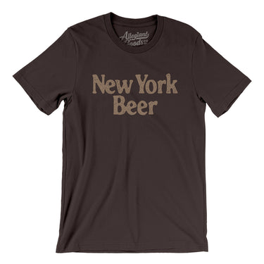 New York Beer Men/Unisex T-Shirt-Allegiant Goods Co. Vintage Sports Apparel