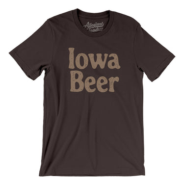 Iowa Beer Men/Unisex T-Shirt-Allegiant Goods Co. Vintage Sports Apparel