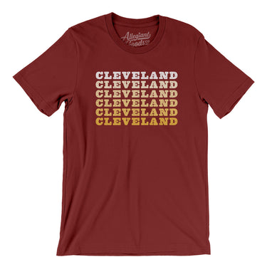Cleveland Repeat Men/Unisex T-Shirt-Allegiant Goods Co. Vintage Sports Apparel