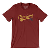 Cleveland Vintage Script Men/Unisex T-Shirt-Allegiant Goods Co. Vintage Sports Apparel