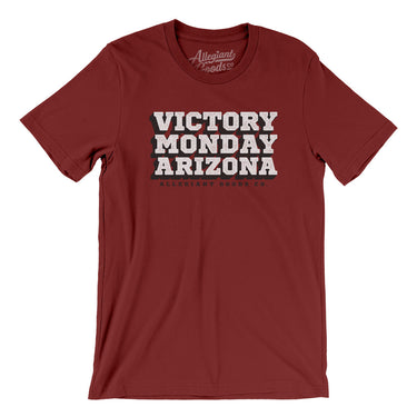 Victory Monday Arizona Men/Unisex T-Shirt-Allegiant Goods Co. Vintage Sports Apparel