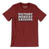 Victory Monday Arizona Men/Unisex T-Shirt-Cardinal-Allegiant Goods Co. Vintage Sports Apparel