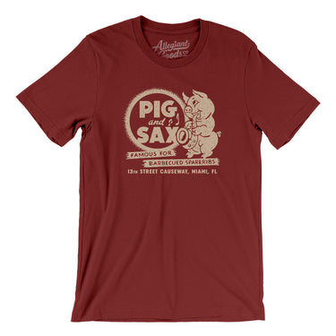 Pig and Sax Miami in Cardinal Color