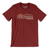 Terlingua Mountain Sunset Men/Unisex T-Shirt-Cardinal-Allegiant Goods Co. Vintage Sports Apparel