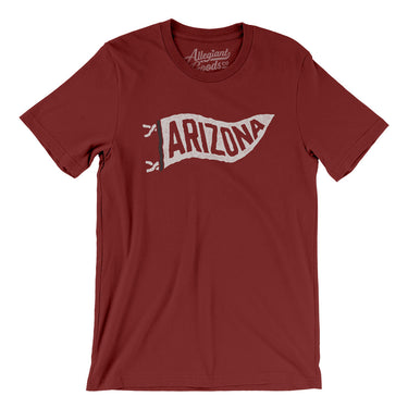 Arizona Pennant Men/Unisex T-Shirt-Allegiant Goods Co. Vintage Sports Apparel