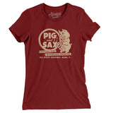 Pig and Sax Miami in Cardinal Color