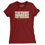 Victory Monday San Francisco Women's T-Shirt-Allegiant Goods Co. Vintage Sports Apparel
