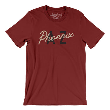 Phoenix Az Overprinted Men/Unisex T-Shirt-Allegiant Goods Co. Vintage Sports Apparel