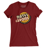 Nates & Leons Women's T-Shirt-Cardinal-Allegiant Goods Co. Vintage Sports Apparel