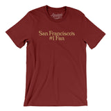 San Francisco's Number 1 Fan Men/Unisex T-Shirt-Allegiant Goods Co. Vintage Sports Apparel