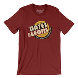 Nates & Leons Men/Unisex T-Shirt-Cardinal-Allegiant Goods Co. Vintage Sports Apparel