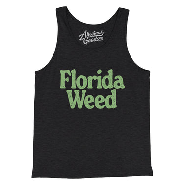 Florida Weed Men/Unisex Tank Top-Allegiant Goods Co. Vintage Sports Apparel