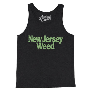 New Jersey Weed Men/Unisex Tank Top-Allegiant Goods Co. Vintage Sports Apparel