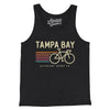 Tampa Bay Cycling Men/Unisex Tank Top-Charcoal Black TriBlend-Allegiant Goods Co. Vintage Sports Apparel
