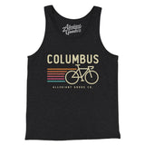 Columbus Cycling Men/Unisex Tank Top-Allegiant Goods Co. Vintage Sports Apparel
