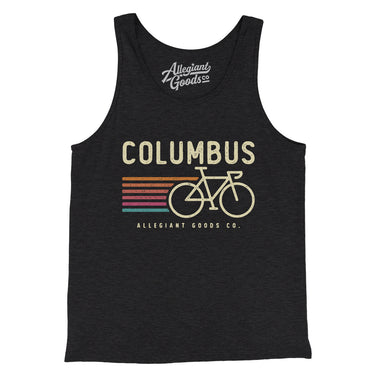 Columbus Cycling Men/Unisex Tank Top-Allegiant Goods Co. Vintage Sports Apparel
