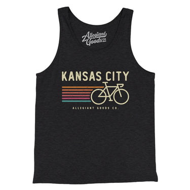 Kansas City Cycling Men/Unisex Tank Top-Allegiant Goods Co. Vintage Sports Apparel