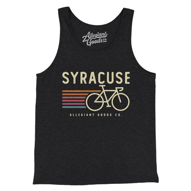 Syracuse Cycling Men/Unisex Tank Top-Allegiant Goods Co. Vintage Sports Apparel