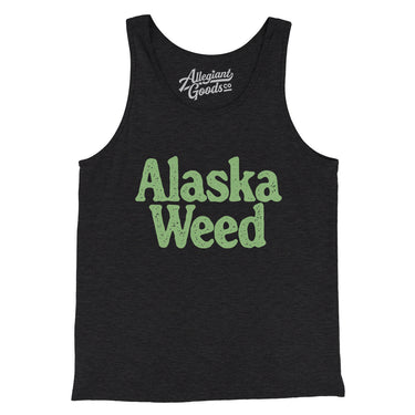 Alaska Weed Men/Unisex Tank Top-Allegiant Goods Co. Vintage Sports Apparel
