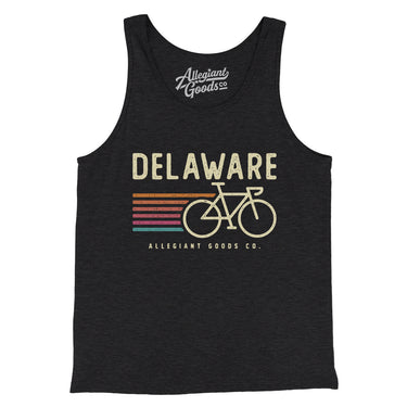 Delaware Cycling Men/Unisex Tank Top-Allegiant Goods Co. Vintage Sports Apparel
