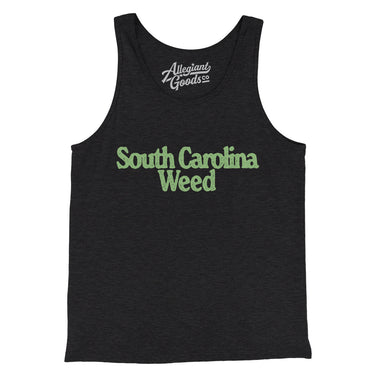 South Carolina Weed Men/Unisex Tank Top-Allegiant Goods Co. Vintage Sports Apparel