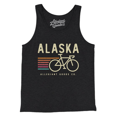 Alaska Cycling Men/Unisex Tank Top-Allegiant Goods Co. Vintage Sports Apparel
