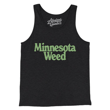 Minnesota Weed Men/Unisex Tank Top-Allegiant Goods Co. Vintage Sports Apparel