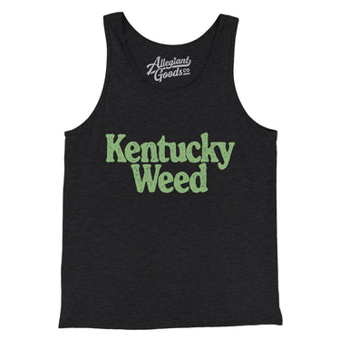 Kentucky Weed Men/Unisex Tank Top-Allegiant Goods Co. Vintage Sports Apparel