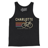 Charlotte Cycling Men/Unisex Tank Top-Allegiant Goods Co. Vintage Sports Apparel