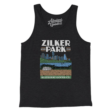 Zilker Park Men/Unisex Tank Top-Allegiant Goods Co. Vintage Sports Apparel