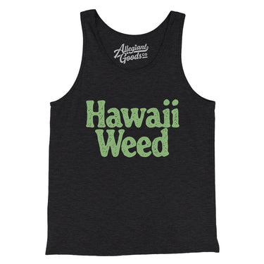 Hawaii Weed Men/Unisex Tank Top-Allegiant Goods Co. Vintage Sports Apparel