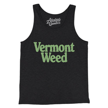 Vermont Weed Men/Unisex Tank Top-Allegiant Goods Co. Vintage Sports Apparel