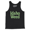 Idaho Weed Men/Unisex Tank Top-Charcoal Black TriBlend-Allegiant Goods Co. Vintage Sports Apparel
